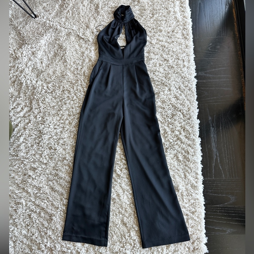 Guess Black Halter Jumpsuit | Size 0